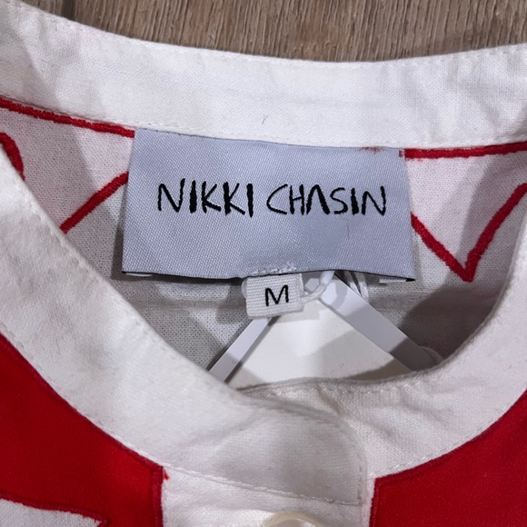 Nikki Chasin Alpha Button Down - Picture 7 of 9